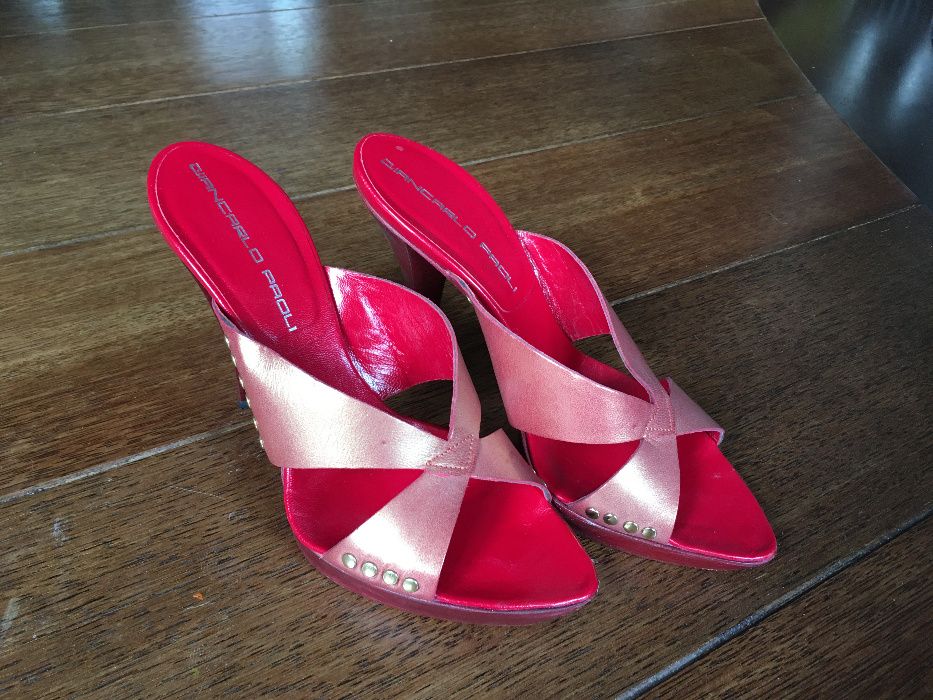 Sandaly damskie Giancarlo Paoli różowe rozm.38.
