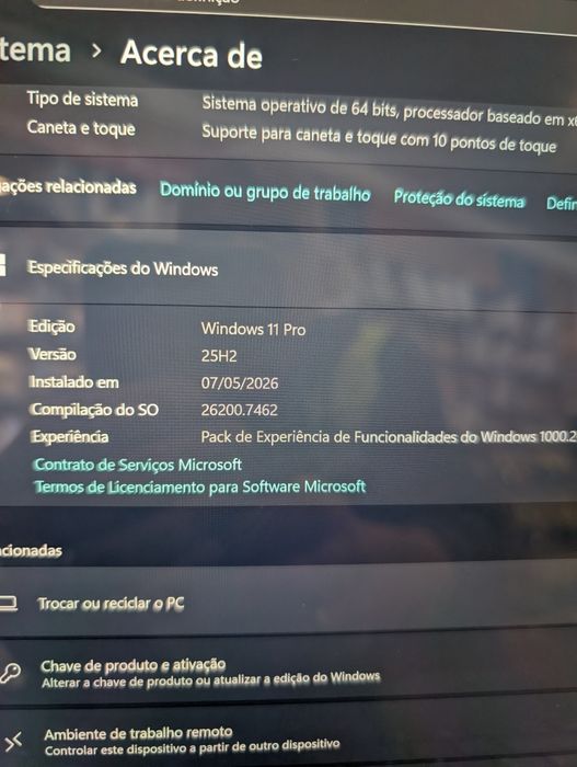 Surface Laptop 2 i7 8gb SSD 256gb Windows 11