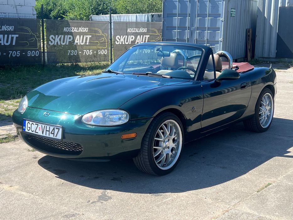 Mazda MX-5  2000r 1.6 benzyna Kabriolet Skóry ZADBANA STAN BDB