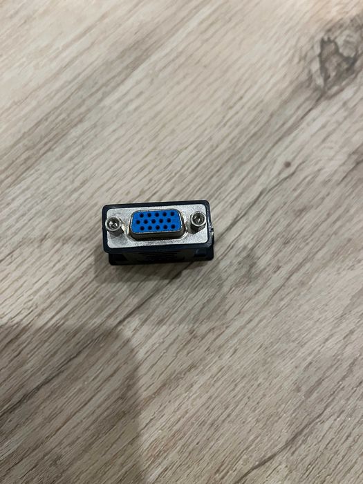 Adaptador Vídeo DVI para VGA (DVI-I Macho -> VGA Fêmea)