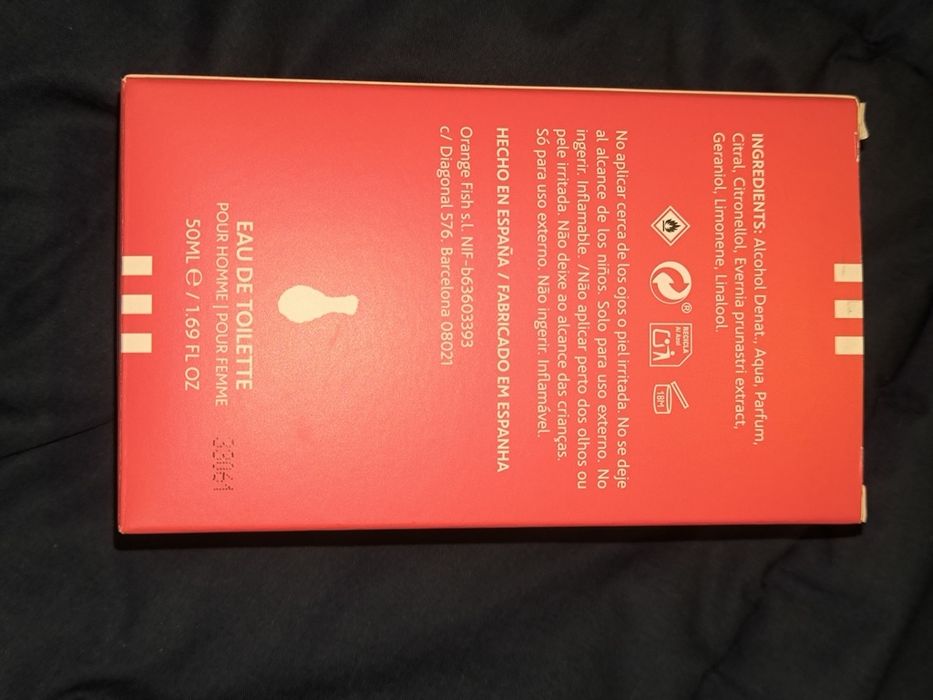 Fragrância KFC eau d'uardo edição limitada nova