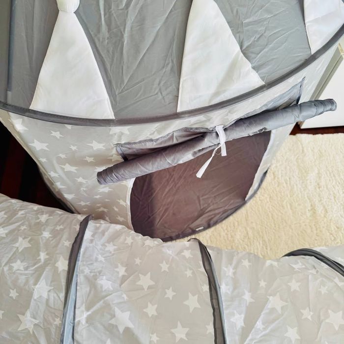 Tenda + Túnel Infantil Kids Concept Star – Cinza