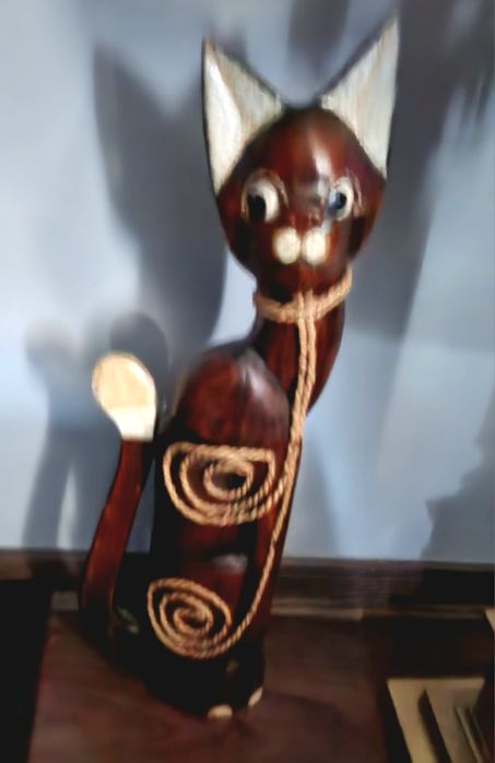 Figura z drewna 53 cm
