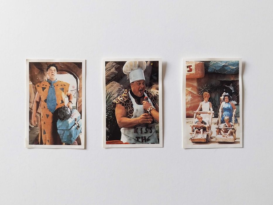 3 cromos FLINTSTONES | Belgas lote