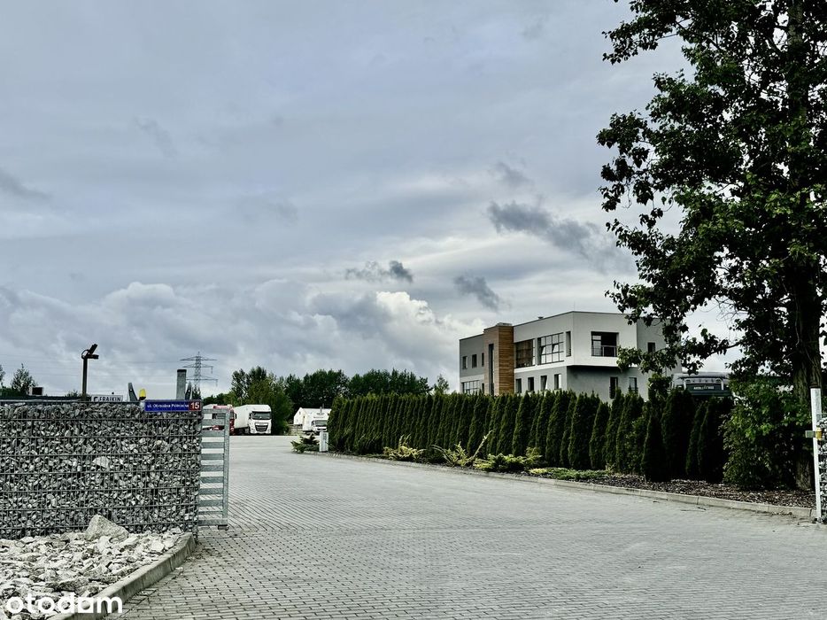 Parking TIR / baza transportowa - ogrodzony, monitoring, portiernia
