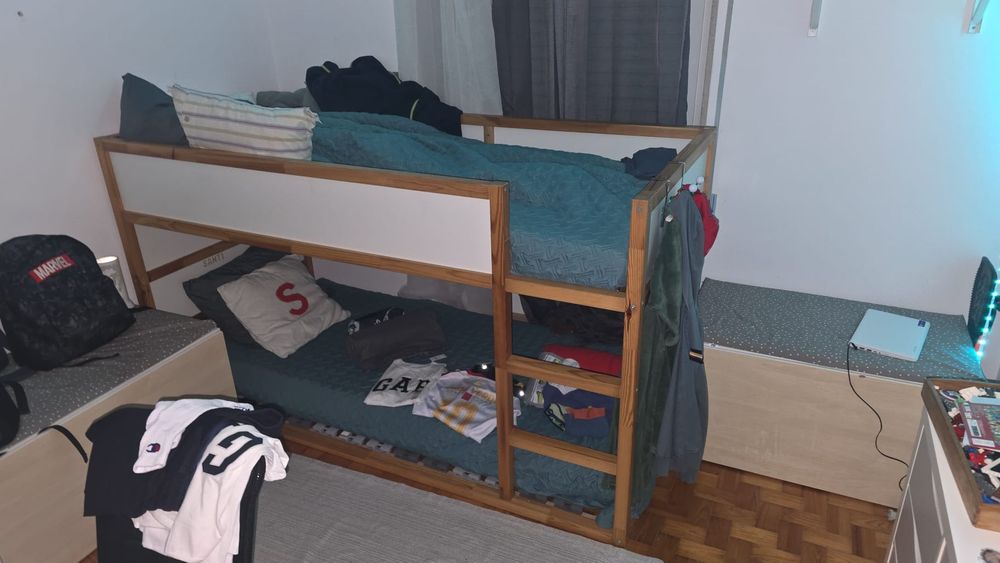 Cama Alta Kura IKEA