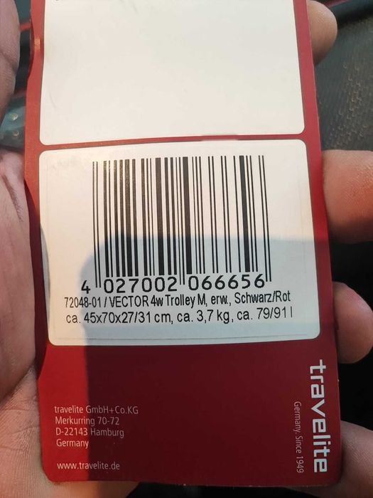 (NOVA, nunca usada) Mala de Porão/Bodega faturada 23kg - TraveLite NOV