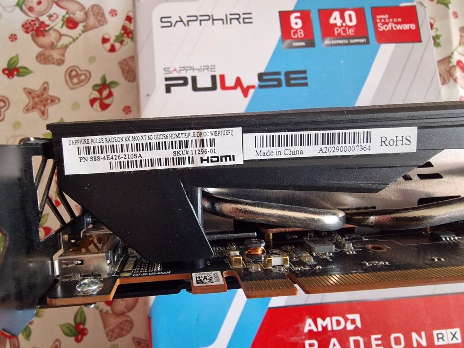 Karta graficzna Sapphire Radeon RX 5600 XT Pulse 6GB GDDR6