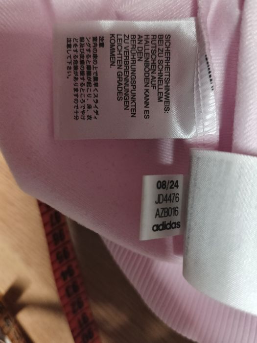 Dres Adidas L róż pudrowy