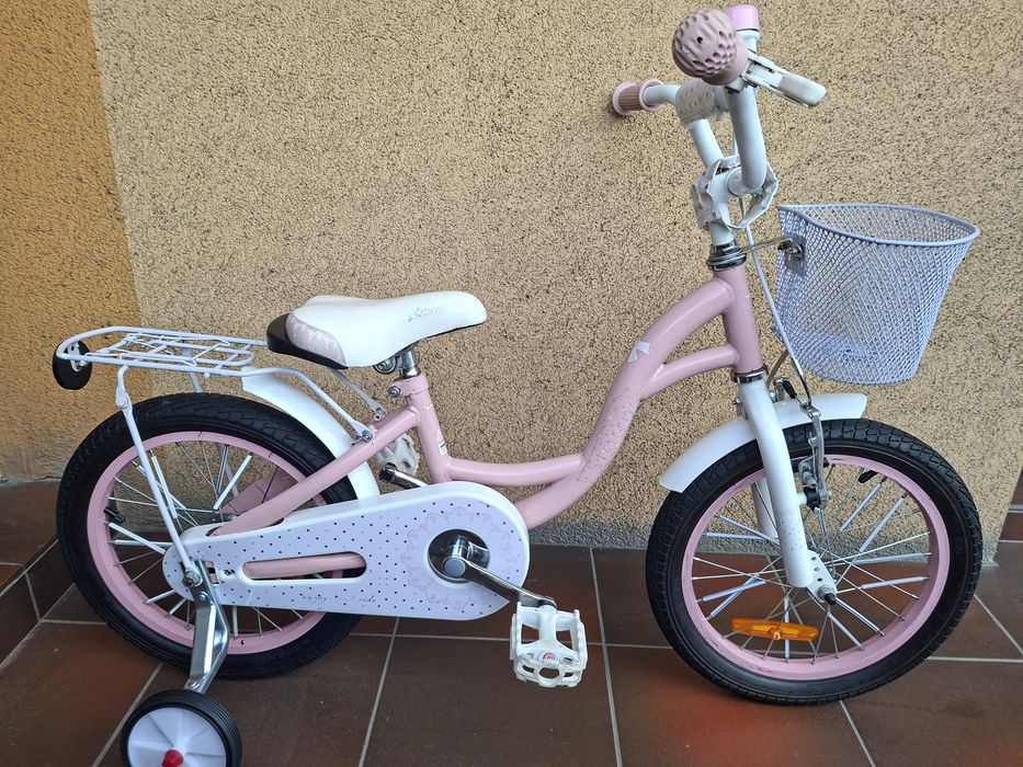 rower dziecięcy STORM kids bike koła 16" kółka boczne