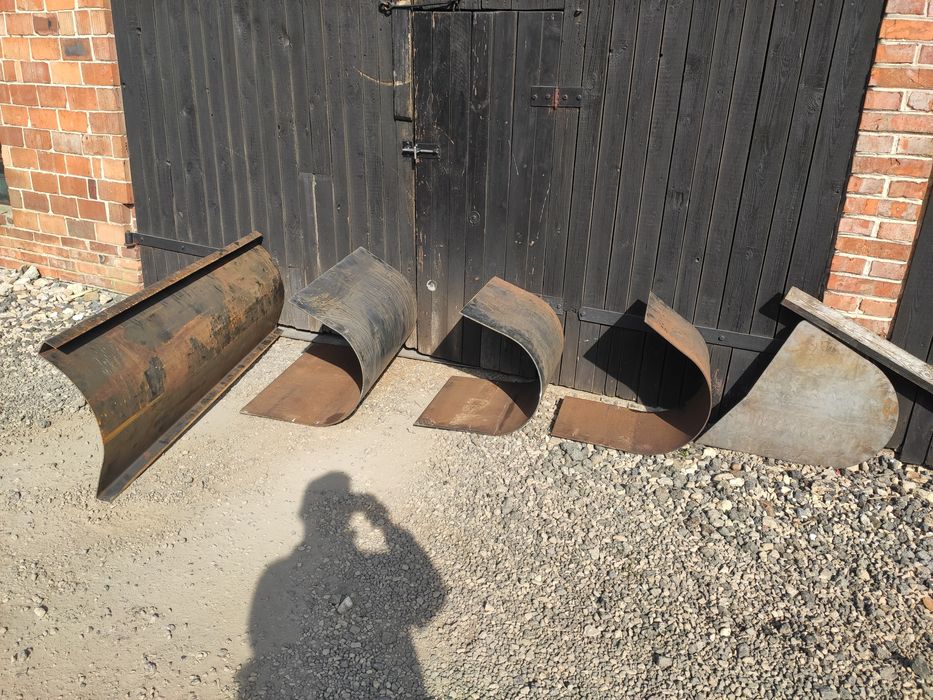 Blacha stalowa burty nadstawki przyczepa rozrzutnik zabudowa Kontener