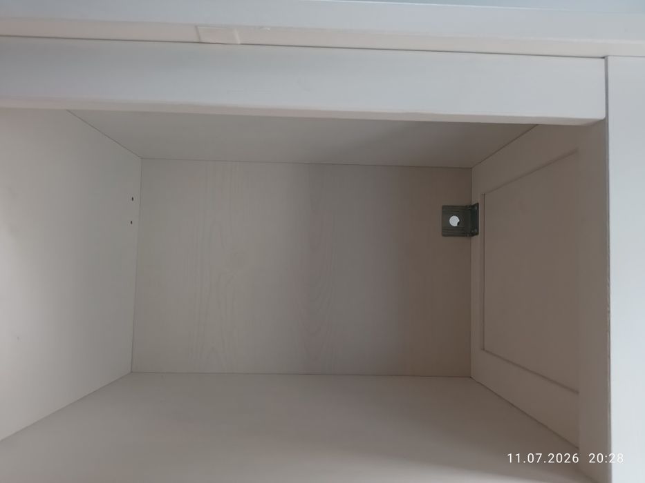 Półka ścienna IKEA HEMNES biała bejca
