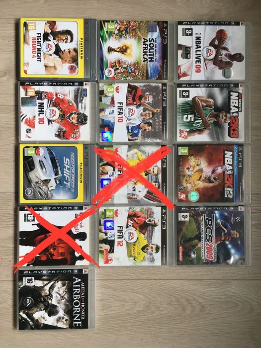 Wyprzedaż gier, filmów i muzyki PC PS3 PS2 PSP DVD CD