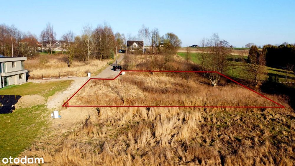 Brzezie gm. Zabierzów, Kraków 5 km, budowlana 11 a, uzbrojona, MPZP
