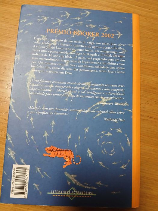 Livro 'A Vida de Pi'