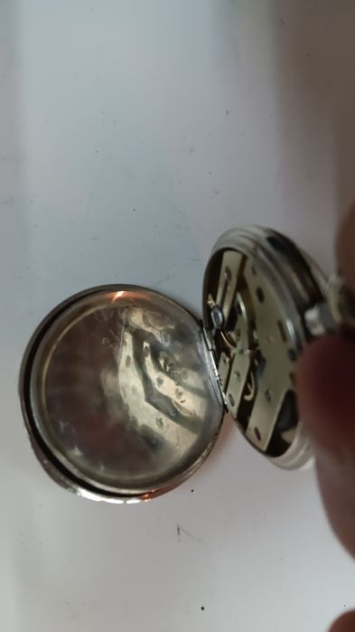 Relógio bolso corda antigo Ancre 15 jw Swiss