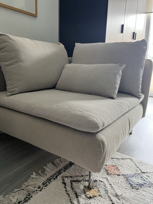 Sofa de canto Soderhamn ikea Bege claro