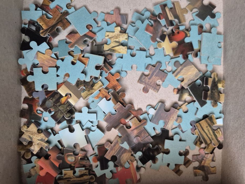 Puzzle 3D com 120 peças