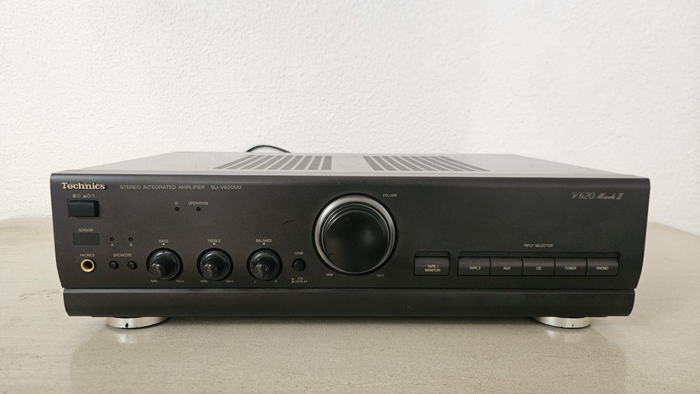 Amplificador Technics SU-V620M2 – Clássico Hi-Fi em ótimo estado