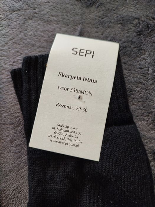 Skarpety letnie wz 538 MON r. 29-30