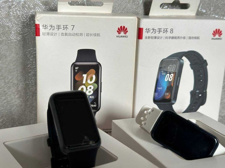 Продам Годинники Huawei Band 7 та Huawei Band 8 Повний комплект
