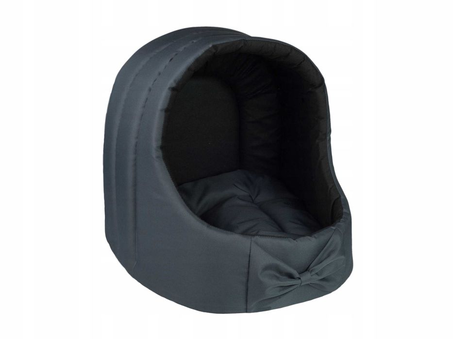 Amiplay budka dla psa odcienie szarości 40 cm x 40 cm