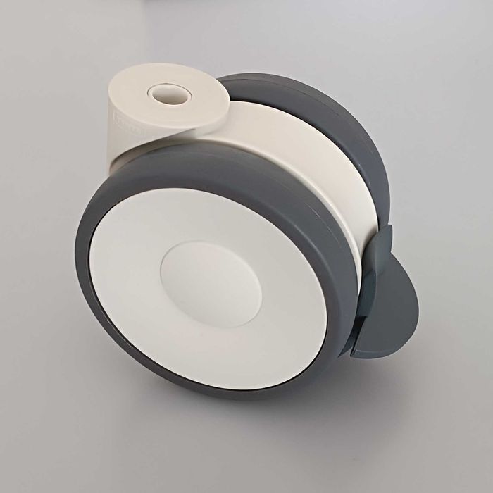 Roda Rolamento com travão para Elevador Grua de trânsferencia Invacare Birdie - 10cm
