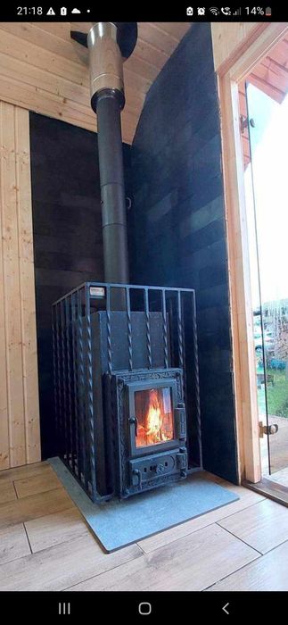 Piec do sauny opalany drewnem