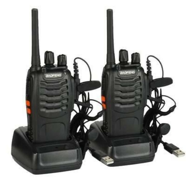 (NOVO) 2 x Rádios walkie talkies BAOFENG 888S - 400-470MHZ - Envio 24H