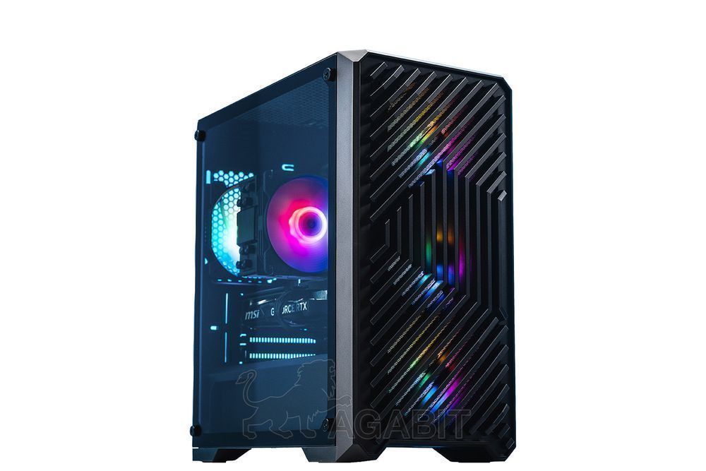 Обсидіан v2! RTX 4060 Ti 8GB+i3-14100F+DDR4 16GB+M.2 SSD 500GB –  Ігровий комп'ютер ПК для ігор геймерський игровой компьютер