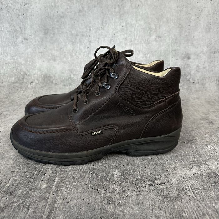 Чоловічі Шкіряні Черевики Кросівки Meindl Gore-Tex