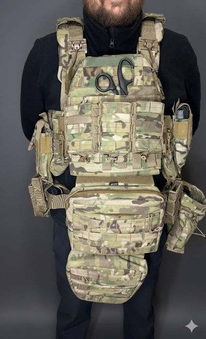 Плитоноска + РПС U-WIN мультикам стан 9/10 з підсумками