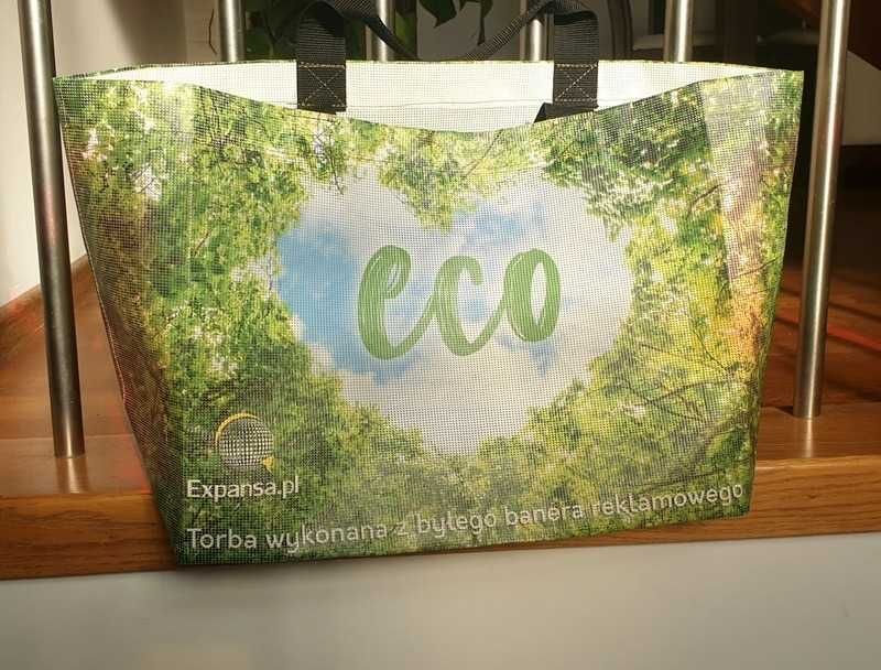 Siatka Mesh z grafiką z jednej strony