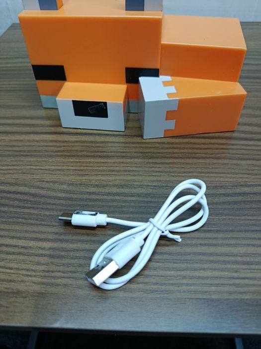 Lampka nocna Minecraft Fox Lisek