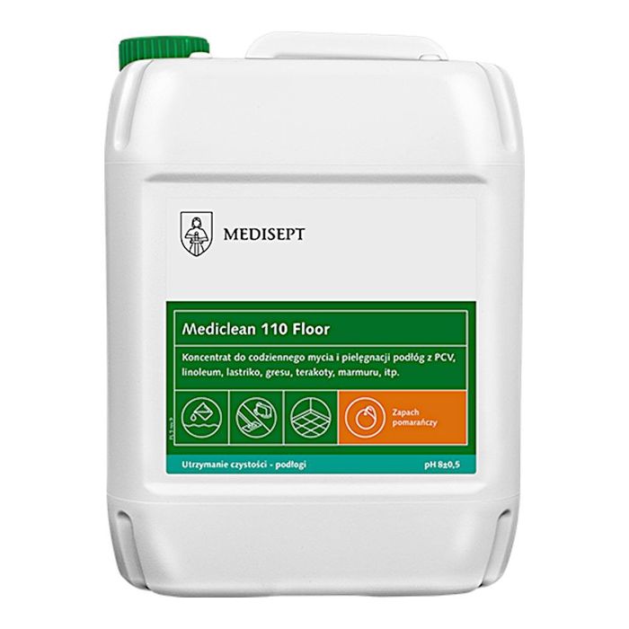 Mediclean 110 floor pomarańcza 5l do podłogi