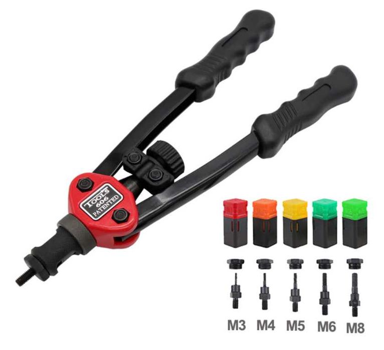 F5 Rebitador rosca manual porcas rebitador manga porcas ferramenta