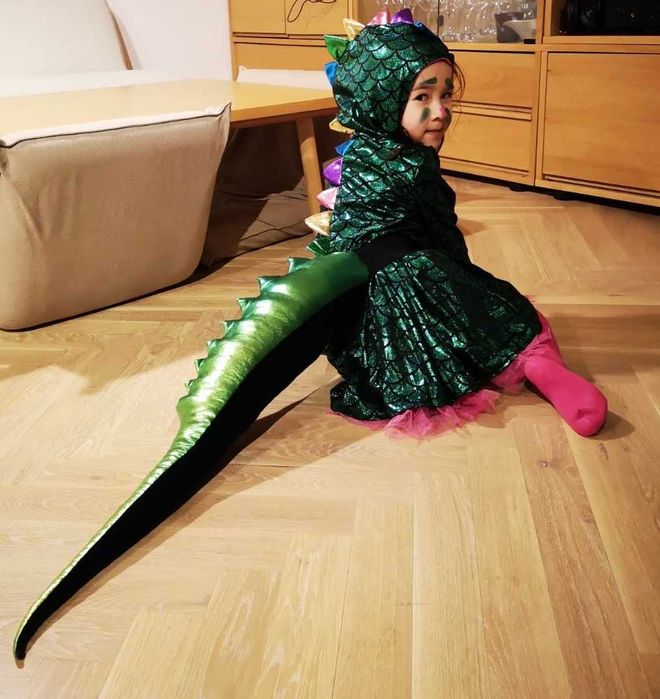 Dragon/Iguana Girl w roz. 116cm