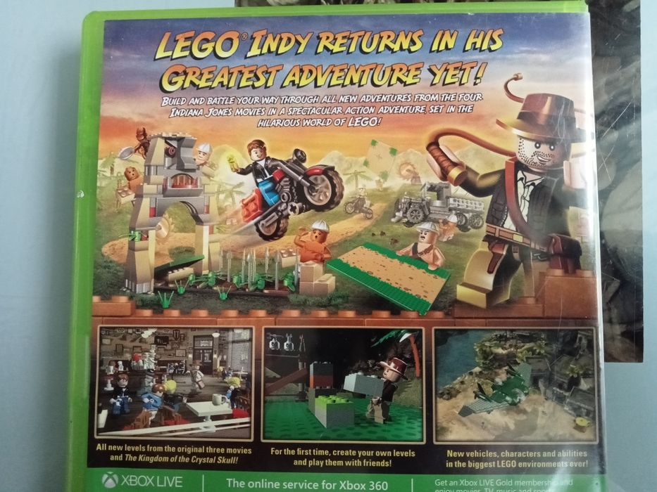 Gra Xbox 360 LEGO Indiana Jones 2 stan bardzo dobry na prezent