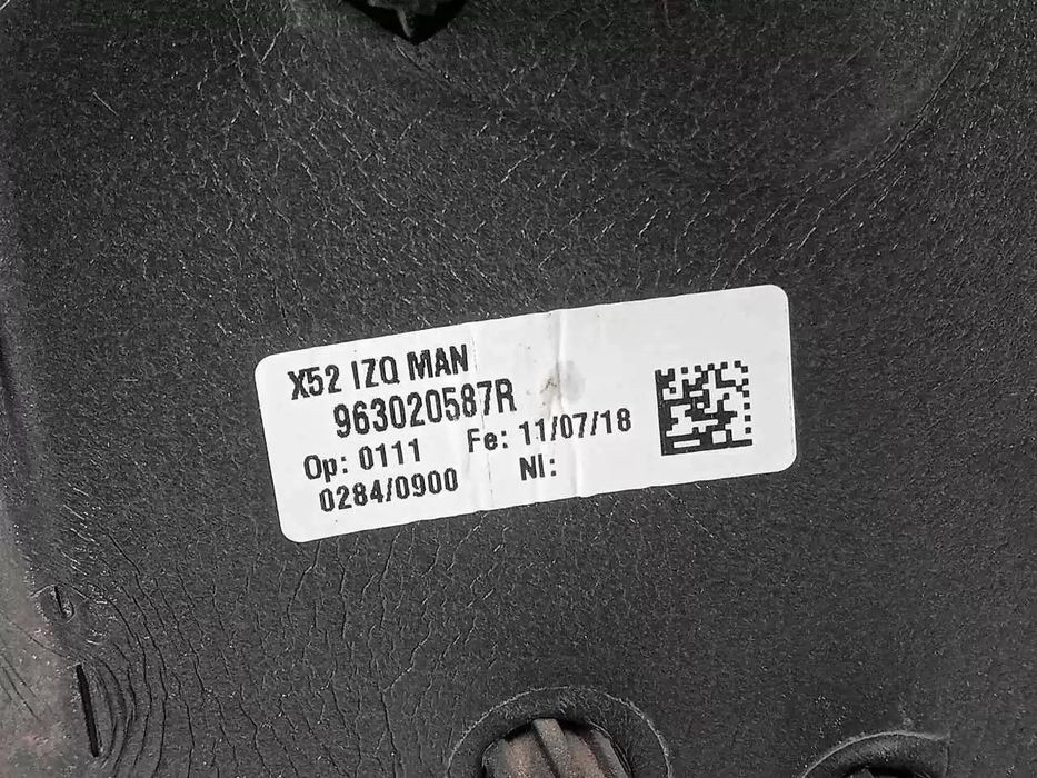 ESPELHO RETROVISOR ESQUERDO DACIA SANDERO II 2018 -963020587R