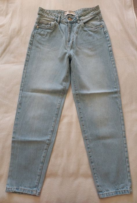 Calças Ganga Mom Fit, T38