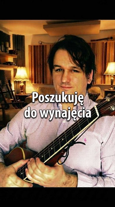 Wynajmę lokum dla muzyka