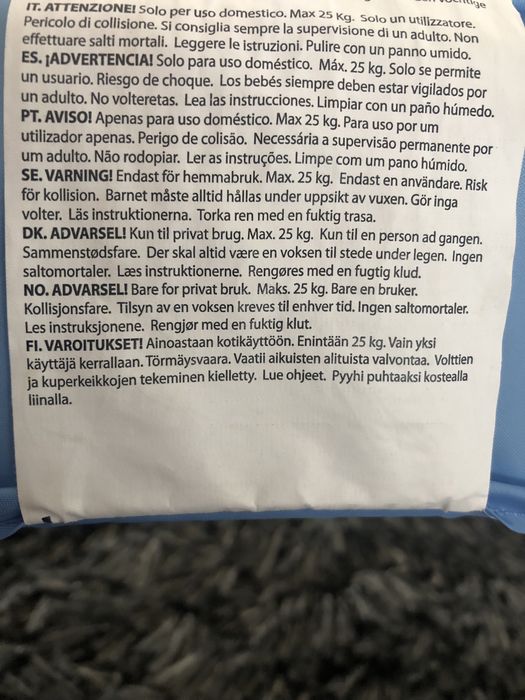 Mini Trampolim infantil como novo