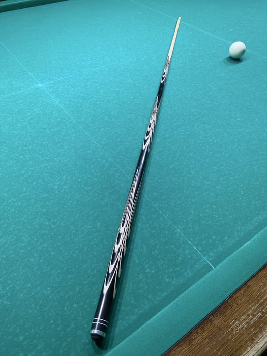 Кий для русского бильярда Темный граб Тюльпан (Мастерская "ЕС")