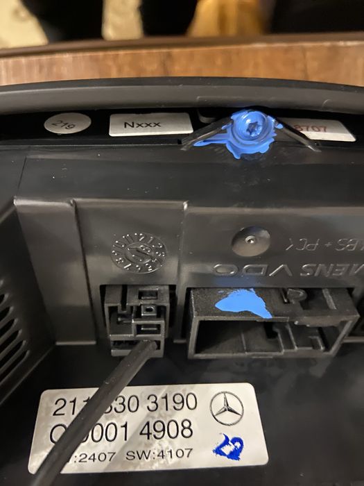 Блок керування кліматом Mersedes W211 restail