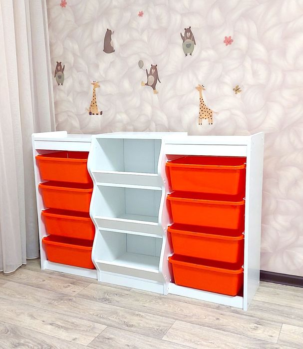 ‼️Для ІГРАШОК‼️ Стелаж для іграшок органайзер для іграшок Комод полиця