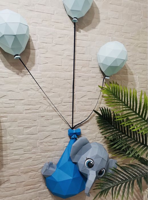 Papercraft Modelo 55 - Bebé Elefante