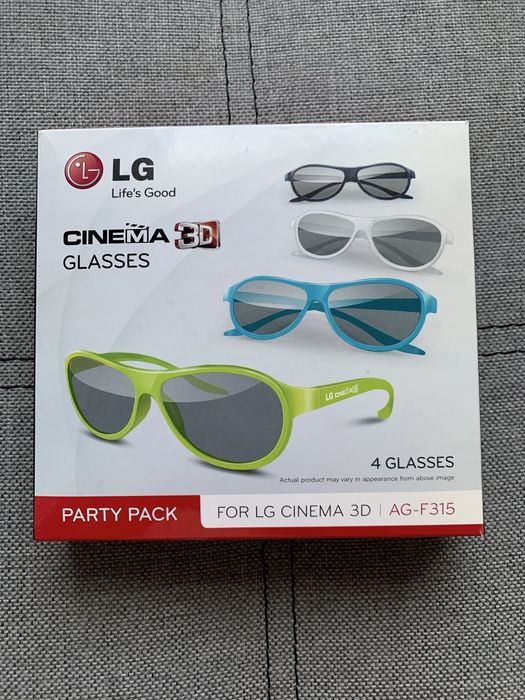 LG okulary 3D Zestaw