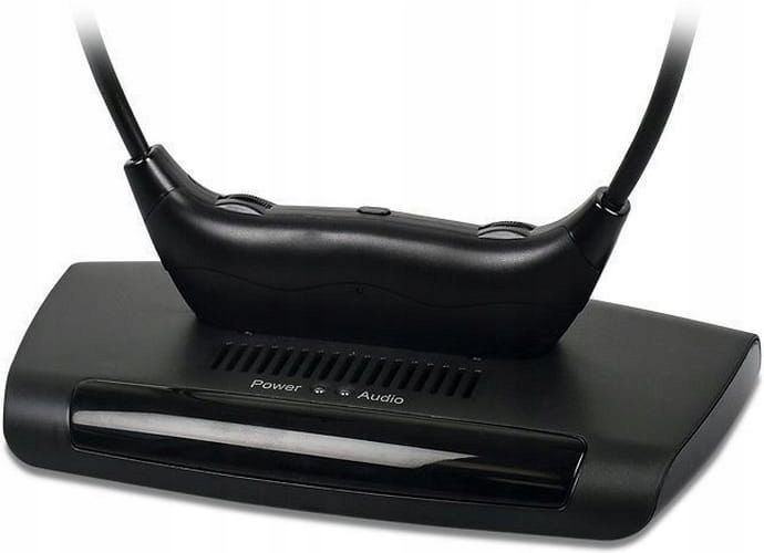 Słuchawki Bezprzewodowe Seniora Hifi Telewizor Wieża Radio Akumulator