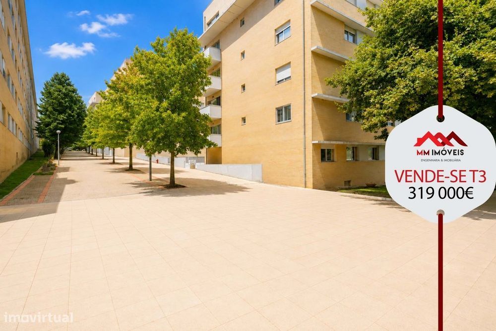 Apartamento T3 | Leça Balio | 2 Frentes | Elevador | Campo de Jogos |