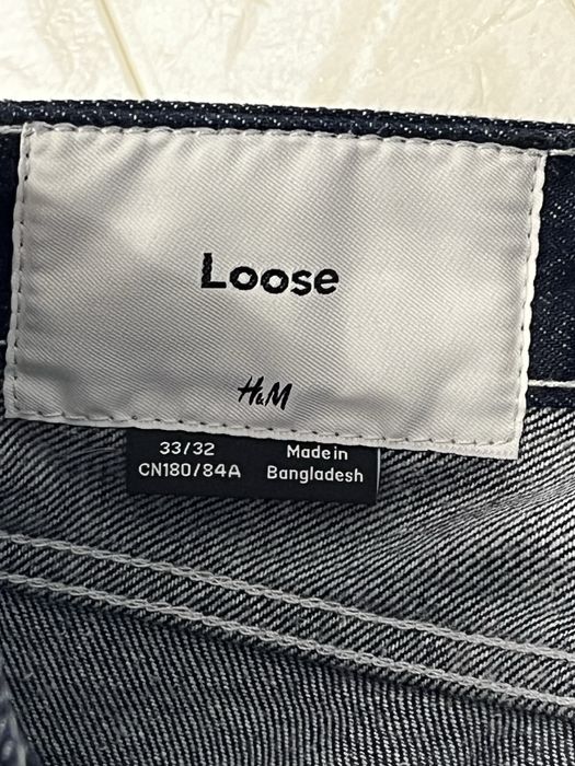 Baggy loose h&m jeans широкі джинси